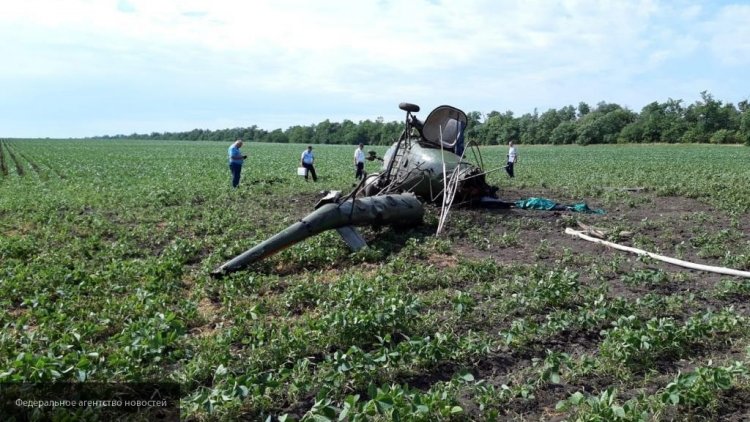 Вертолет Ми-2 потерпел крушение на западе Украины
