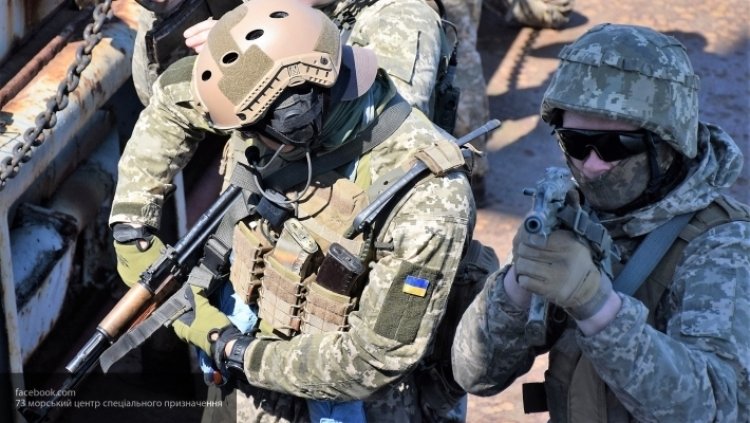 Морпехи Украины приняли участие в военный учениях в Грузи