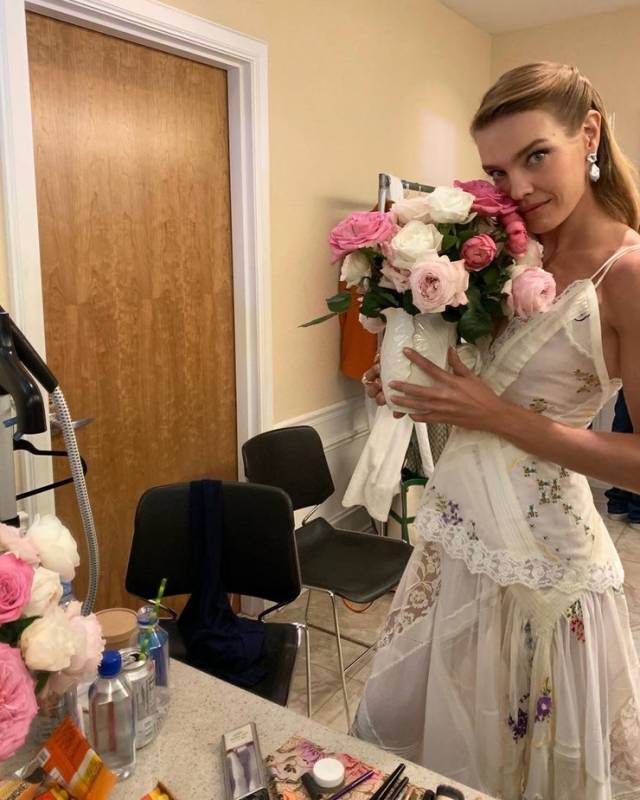 Наталья Водянова стала звездой модного показа в Нью-Йорке