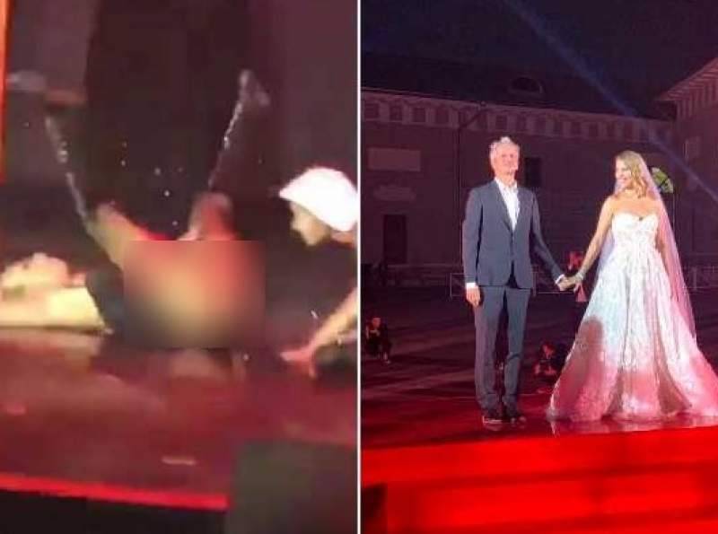 
            "Бал Воланда": Собчак на свадьбе под вопли гостей оторвала голову лебедю        