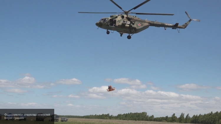 В результате ЧП с вертолетом под Саратовом никто не пострадал – Минобороны РФ