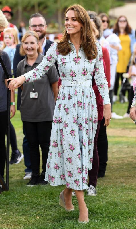 Кейт Миддлтон повеселил мальчик с&nbsp;&laquo;тигриным&raquo; аквагримом