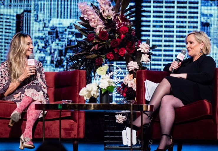 Сара Джессика Паркер в образе Кэрри Брэдшоу появилась на ток-шоу в Австралии