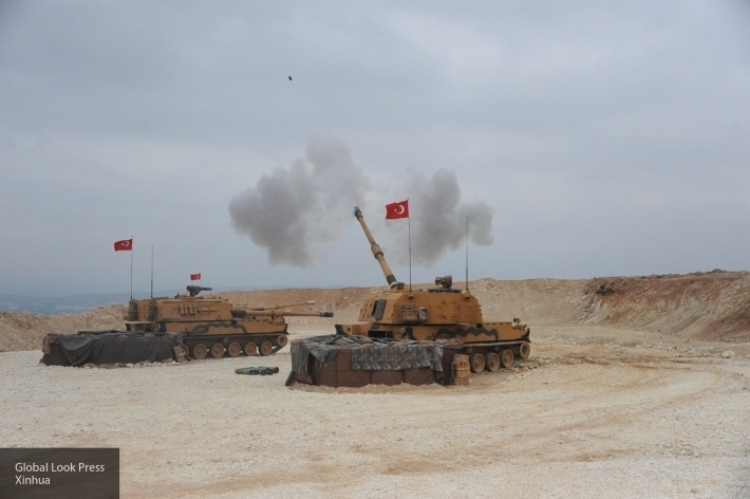 Тяжелая артиллерия Турции начала мощное наступление на Рас аль-Айн 