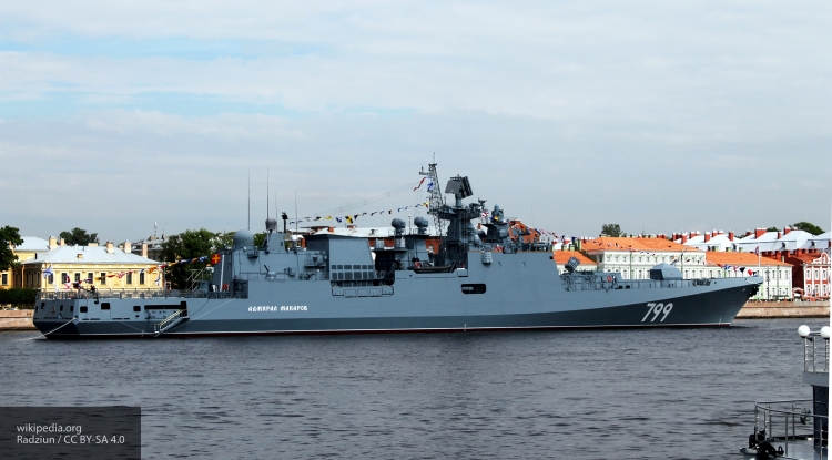 Фрегат «Адмирал Макаров» прошел успешные испытания в Восточном Средиземноморье