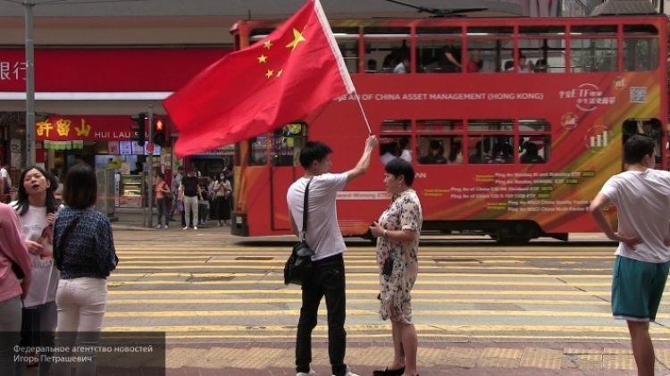 Несанкционированный митинг проходит в очередной раз в Гонконге