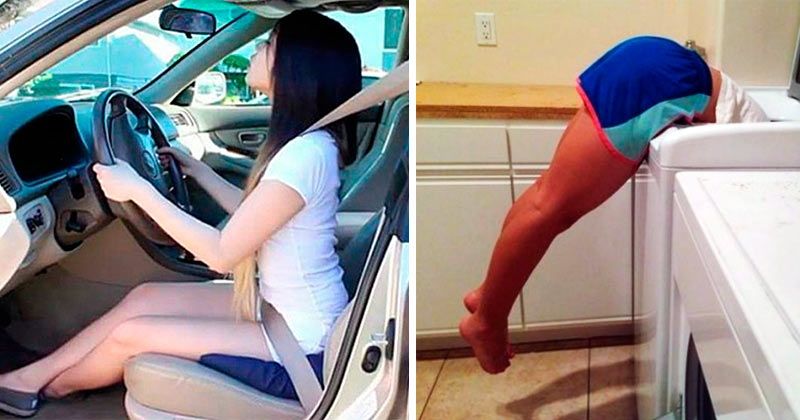 «От горшка два вершка»: 20 фото о трудностях девушек невысокого роста