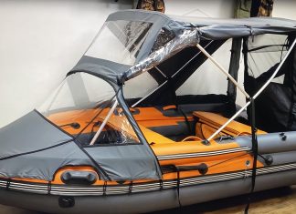 Как сделать тент на лодку ПВХ своими руками?