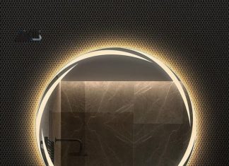 Зеркало с подсветкой для ванной: функциональный и стильный элемент интерьера