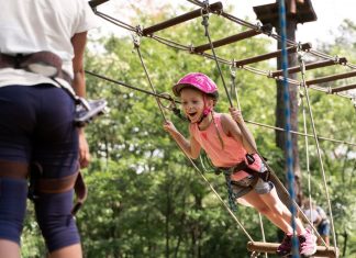 Причины посетить веревочный парк ВМурино всей семьей