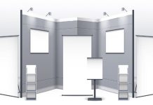 Как использовать металл на выставочном стенде