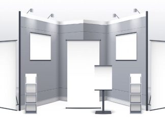 Как использовать металл на выставочном стенде