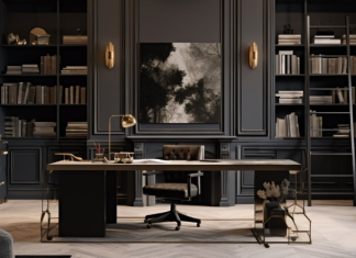 Дизайн кабинета в стиле английская классика: роскошь и функциональность