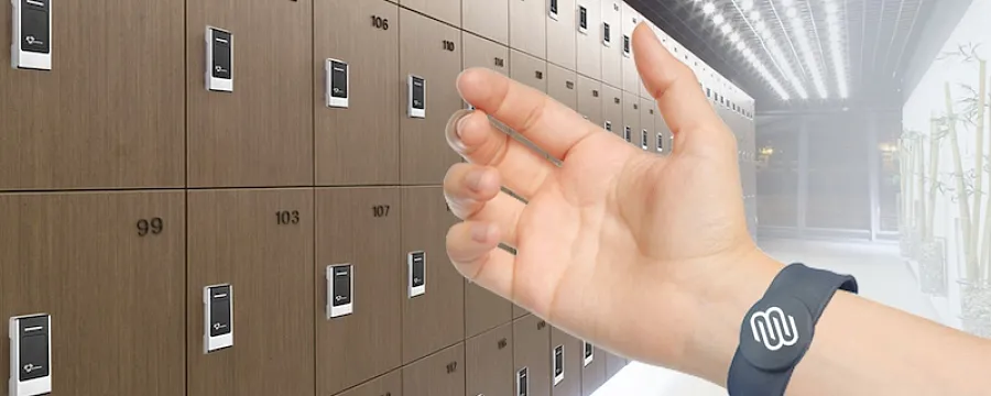 Электронный замок для шкафчика и RFID-браслет
